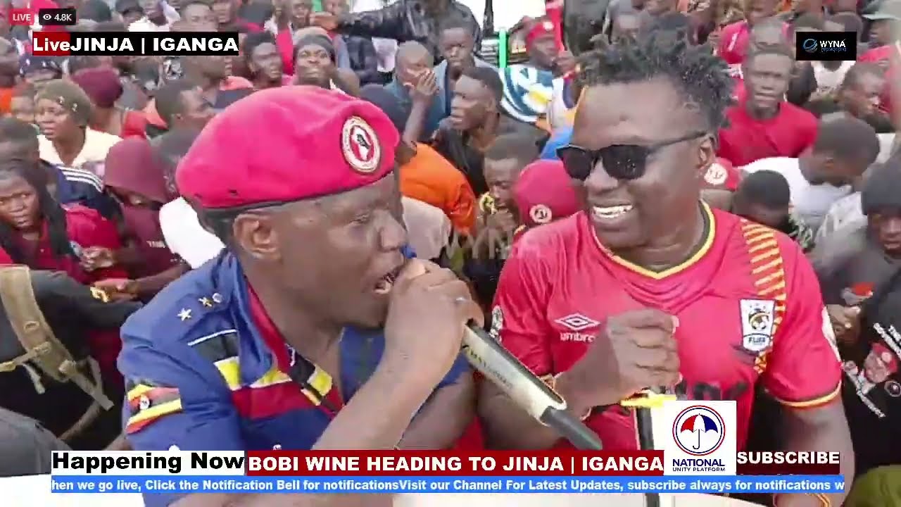 BOBI WINE COMPOSES A NEW LUSOGA CAMPAIGN SONG FOR BUSOGA IN IGANGA