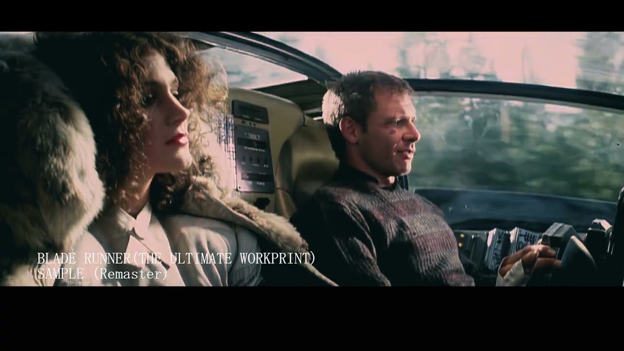 Sample [Blade Runner The Ultimate workprint] Last Sceneサンプル [ブレードランナー究極試写版] ラストシーン