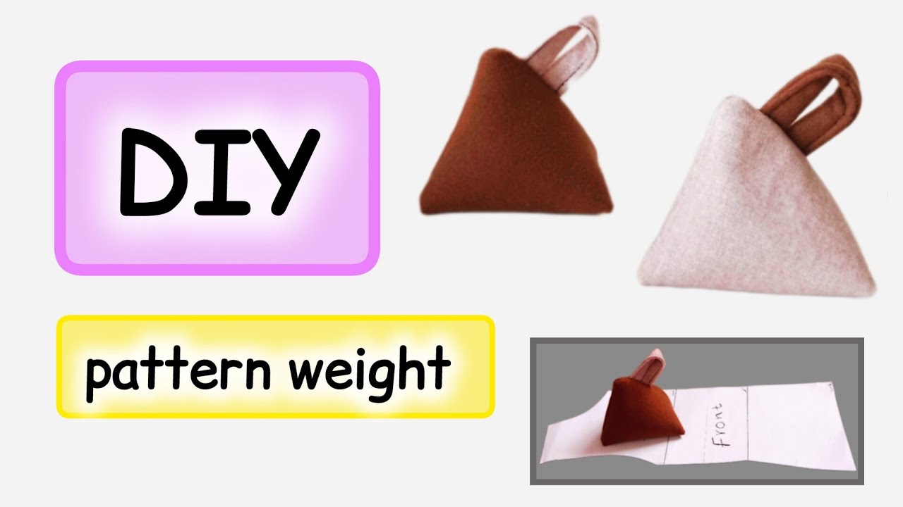 🎀 How to sew pattern weights fabric|Make your own Pattern Weights|Sewing tutorial|Sewing tools⚡🌸
