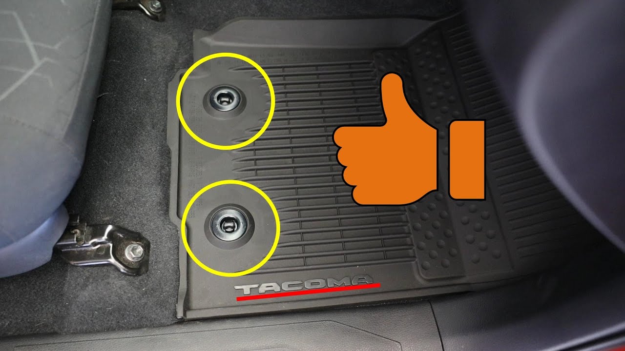 Tacoma Passenger Side Floor Mat Sliding!!! Fix