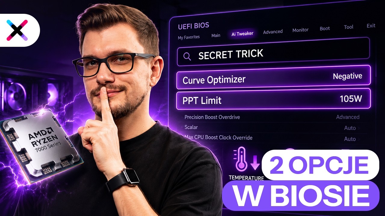 Ciszej, chłodniej i bez straty FPS? Tak ustaw Ryzen AM5