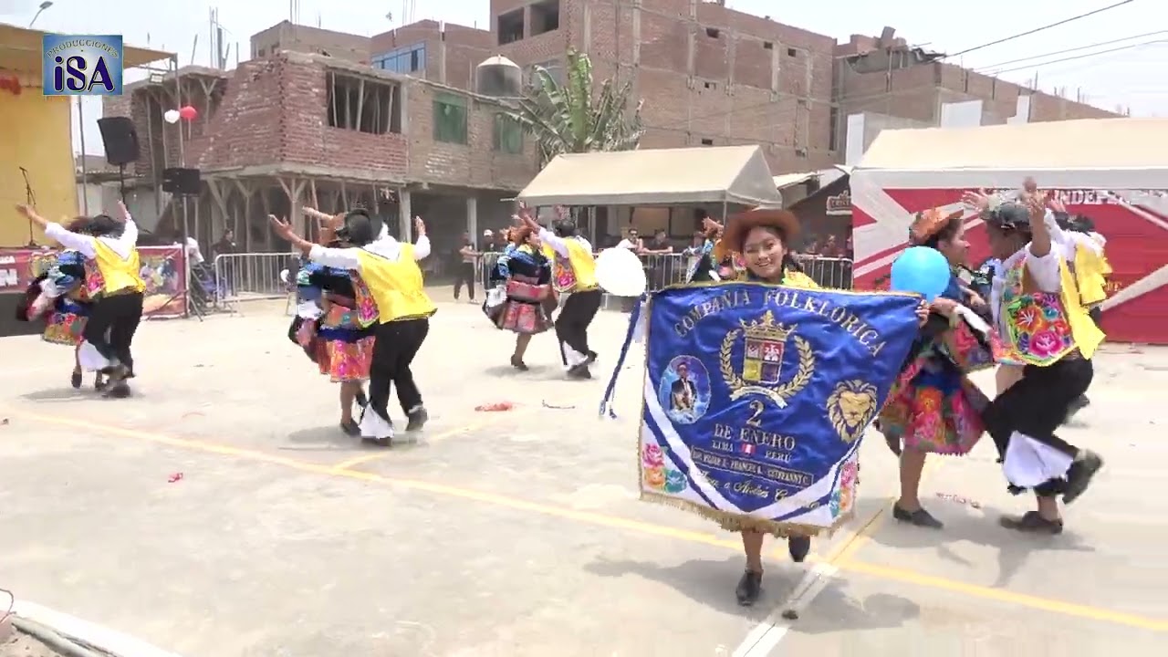 HUAYLASH CARNAVAL - JUNIN - DOS DE ENERO - CONCURSO UNION INDEPENDIENTE 2022 - PRODUCCIONES ISA