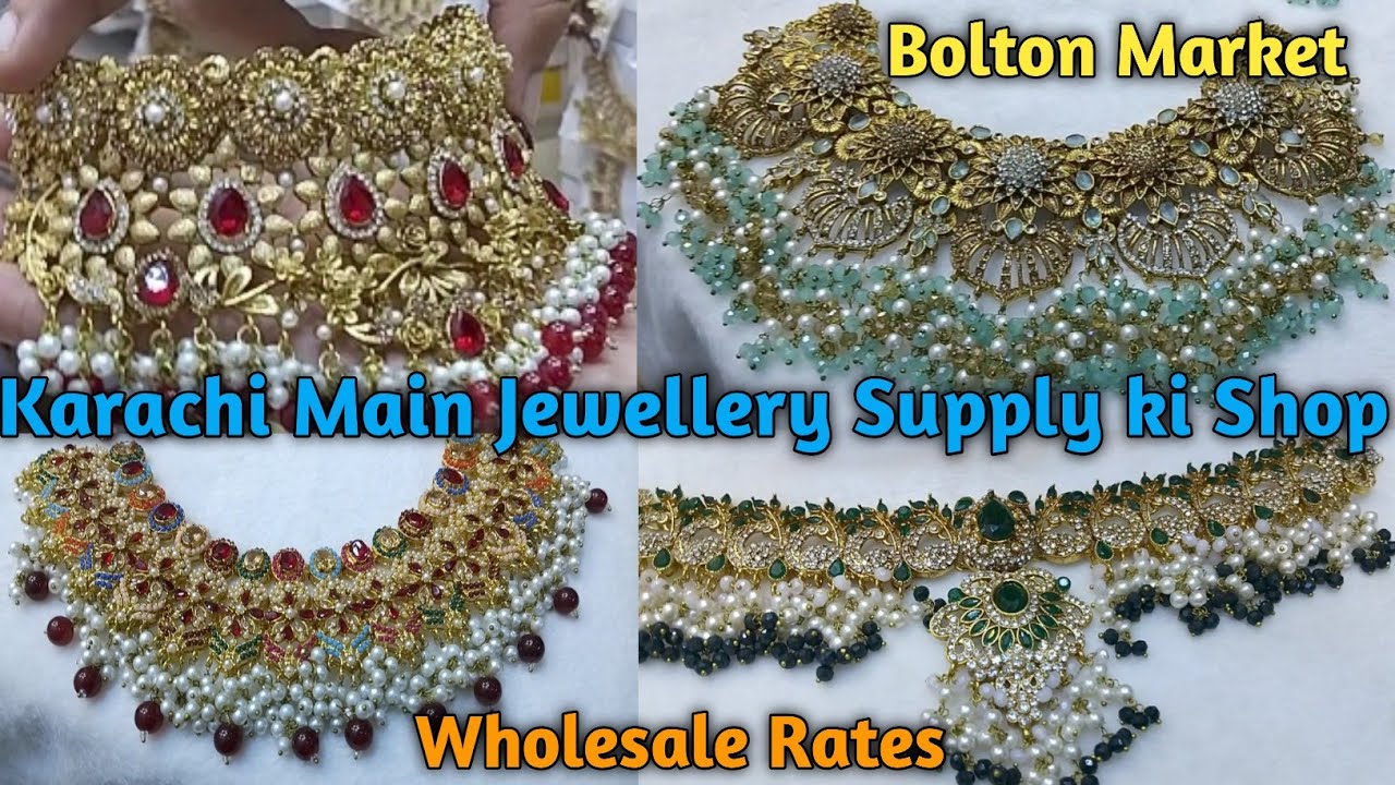 Bolton Market karachi's Wholesale Jewellery Collection  |Nauratan,Korean,Egyptian| Dudo'sWorld🌎