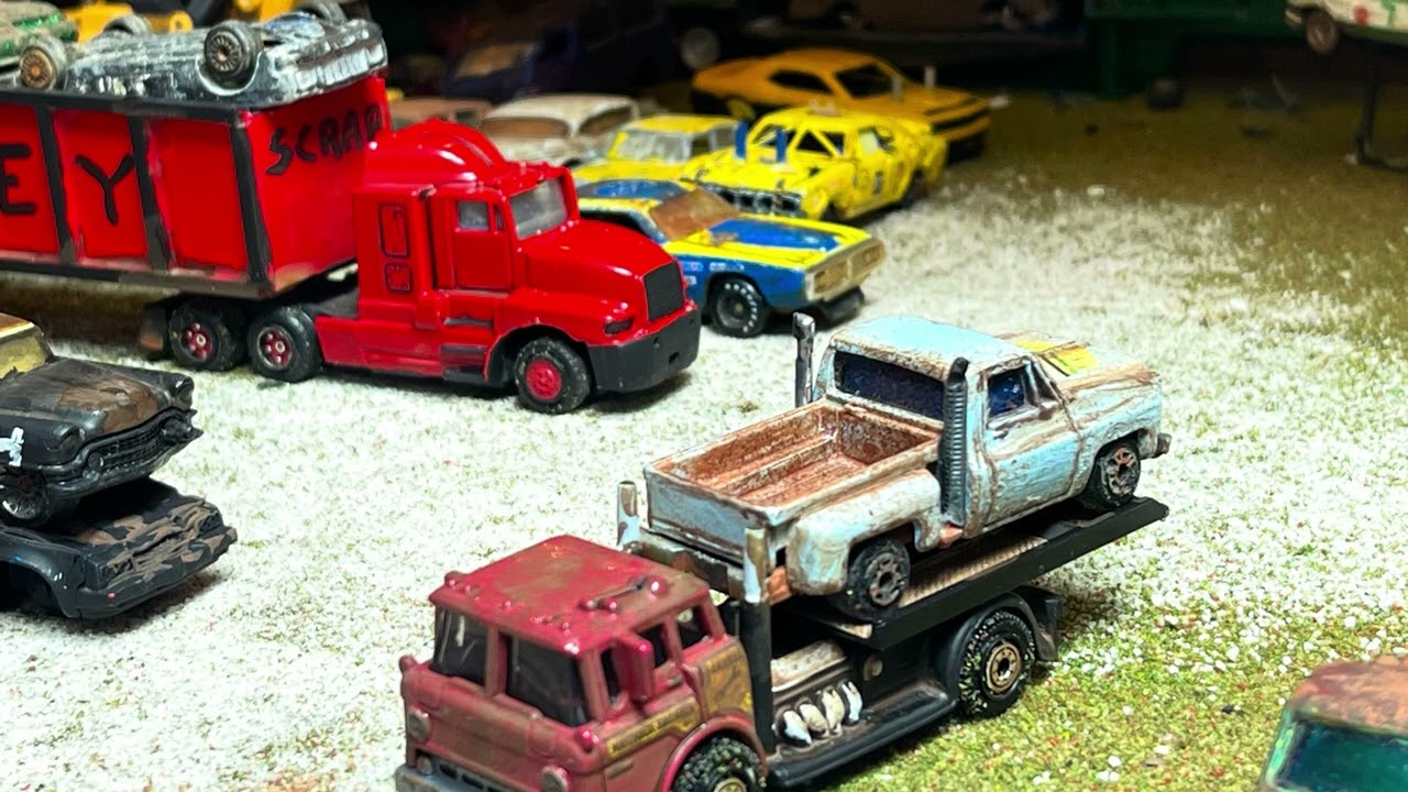 Ford 1/64 rollback tow truck build