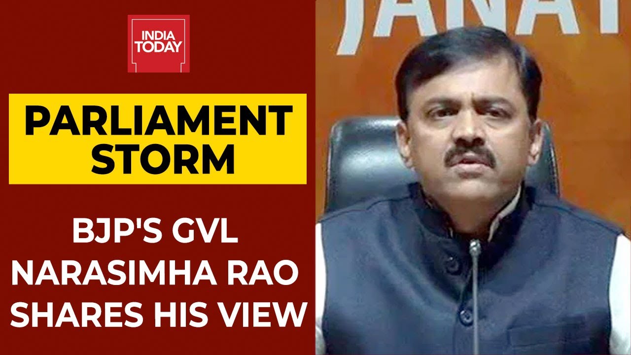 BJP's GVL Narasimha Rao Shares His Perspective On Parliament Ruckus| News Today