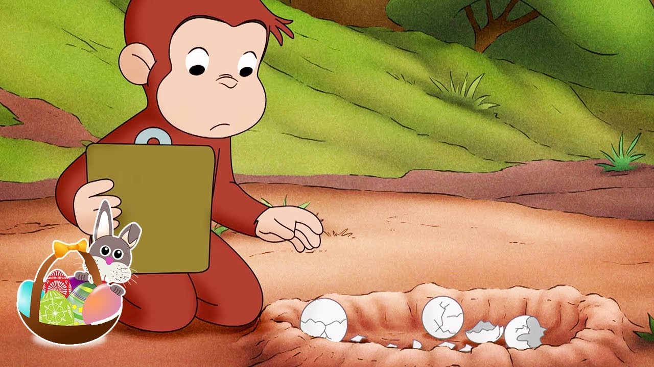 Nicke Nyfiken 🐵Nickes äggjakt 🐵🐰Påsk Special 🐰🐵Tecknad Film för Barn