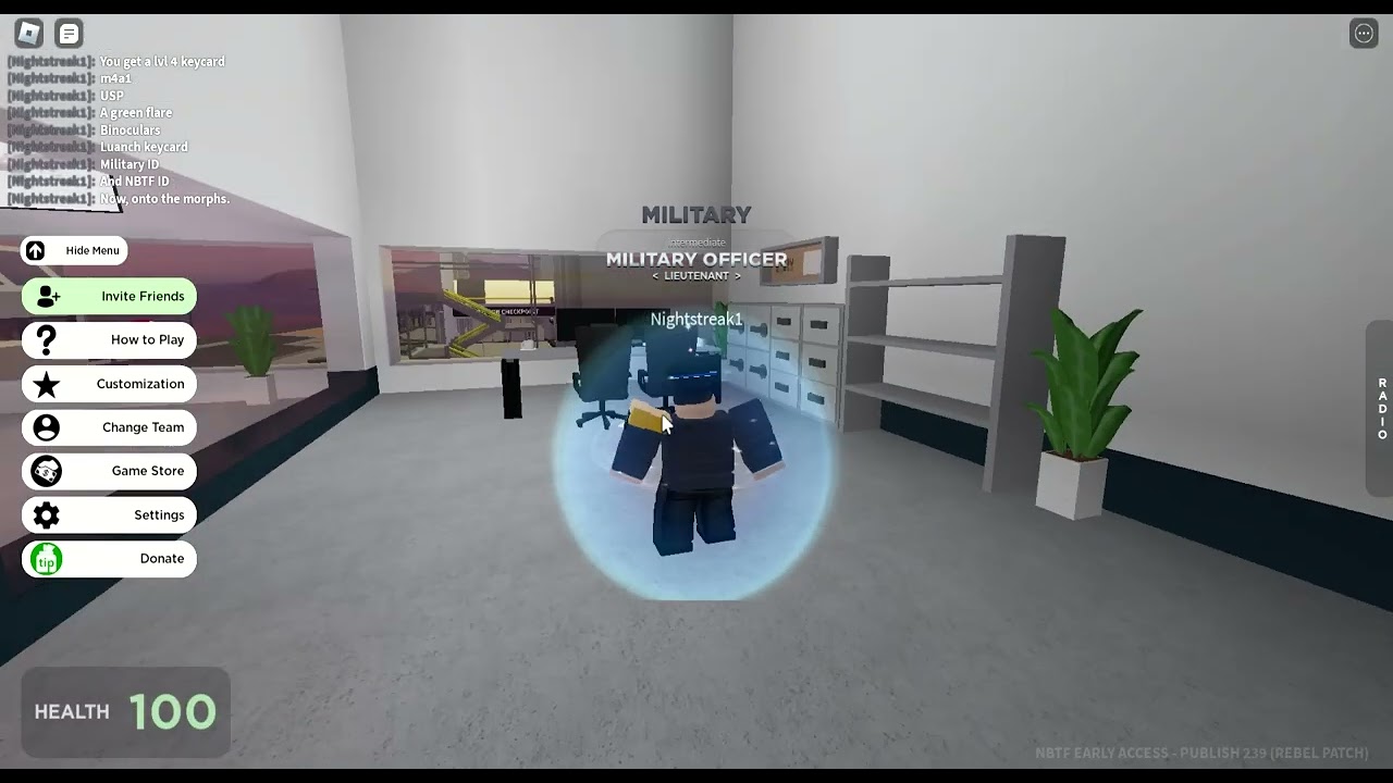 Roblox NBTF Officer Gamepass Review