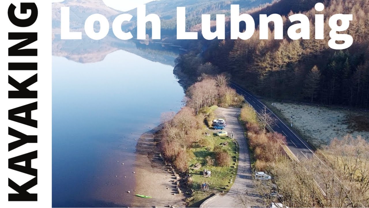 Kayaking on Loch Lubnaig.