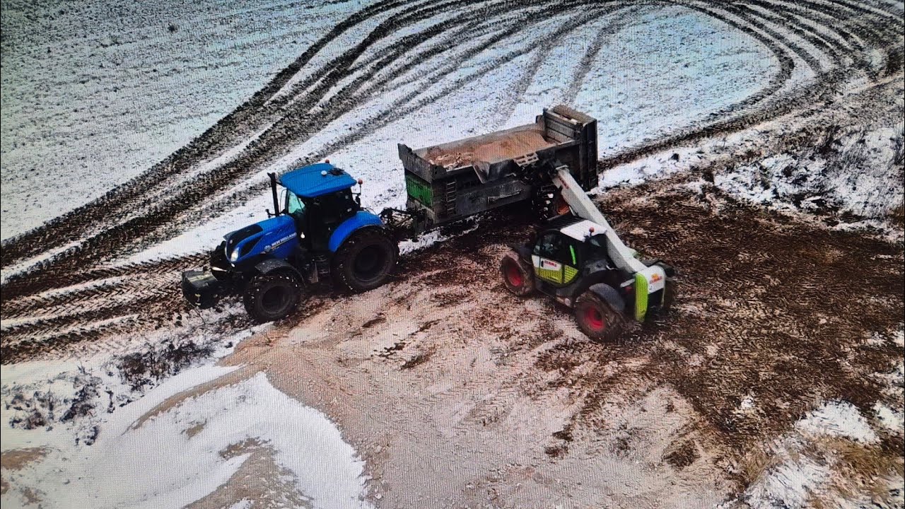 Wapno 2025✔New Holland t7.210✔Joskin Siroko✔Claas Scorpion 7030