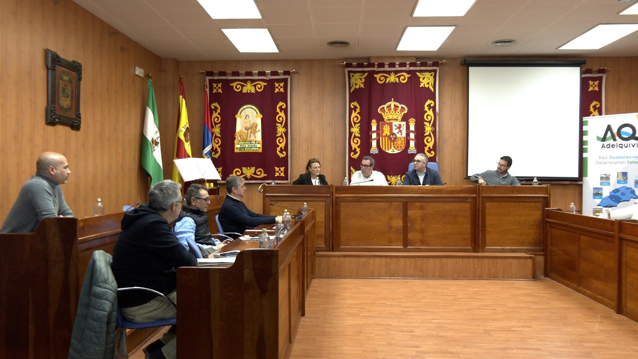 Los Palacios y Vfca acoge una sesión ordinaria de Adelquivir