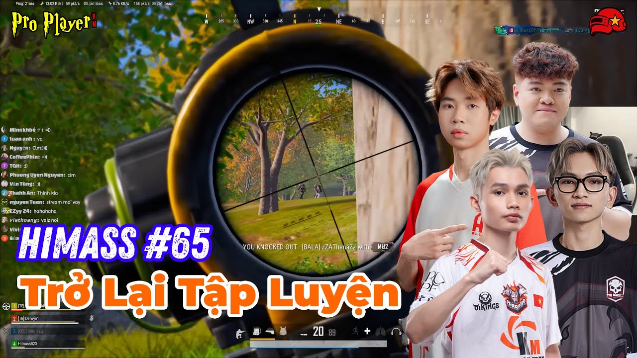 PUBG PC I AGAL_Himass #65 I Trở lại tập luyện cho PNC sau EWC APAC