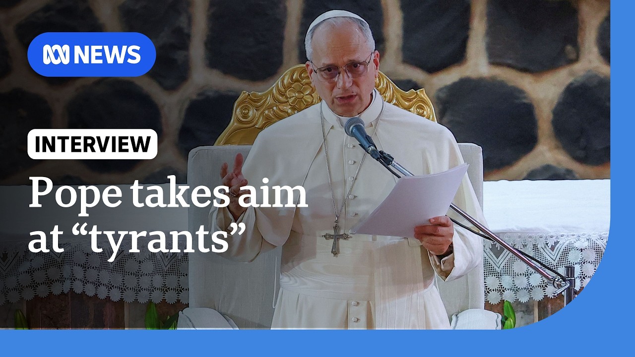 Pope Leo decries 