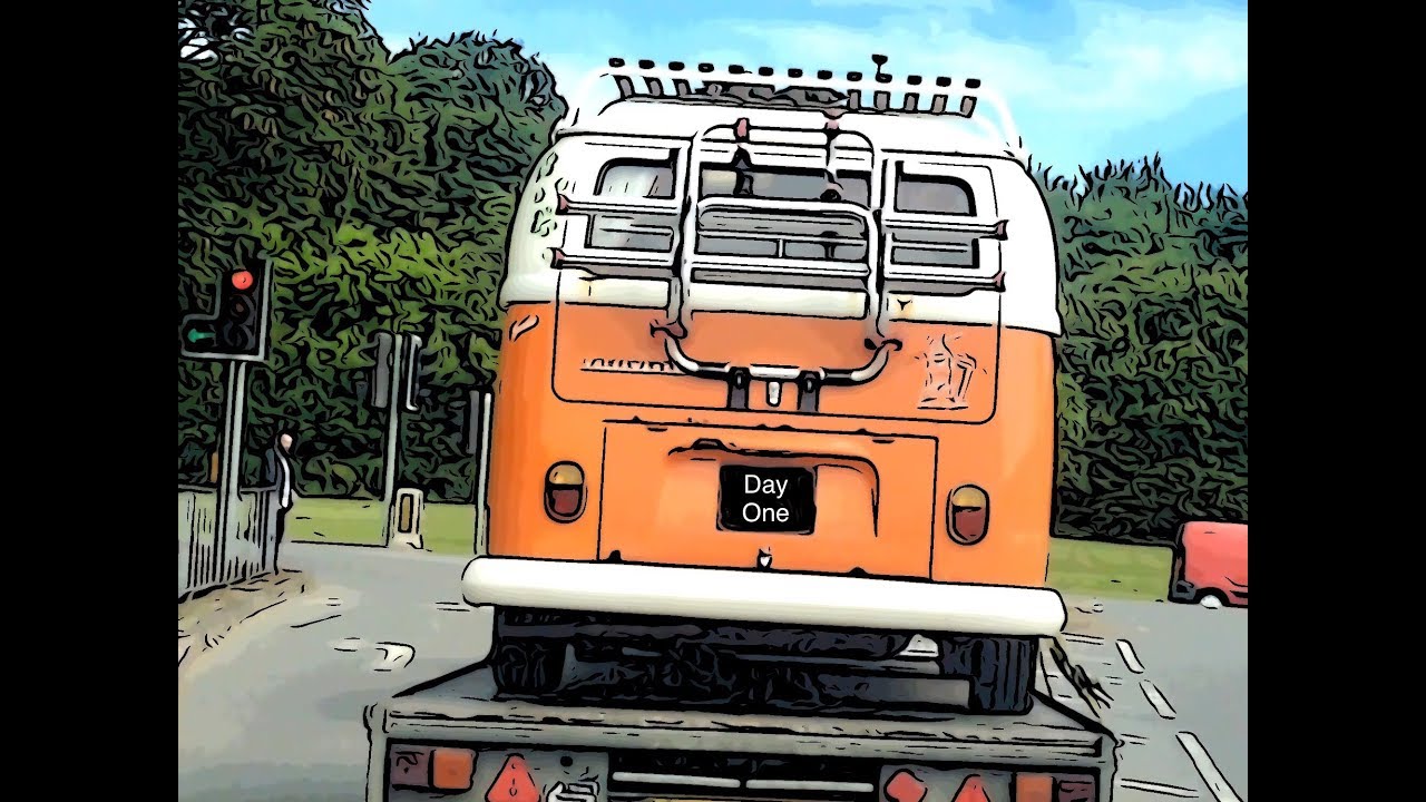 Classic 1970 Vw Camper Bus restoration. 'Day 1'