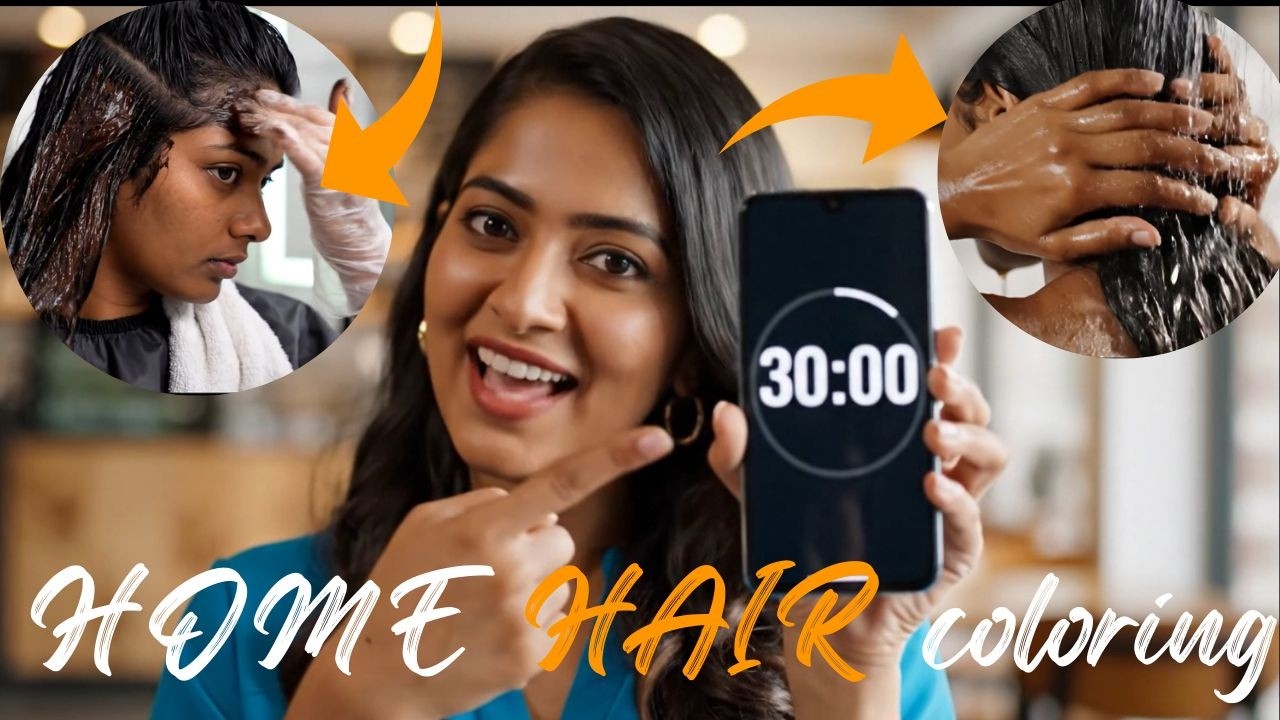 How to Color Hair at Home Step by Step | 100% Grey Coverage