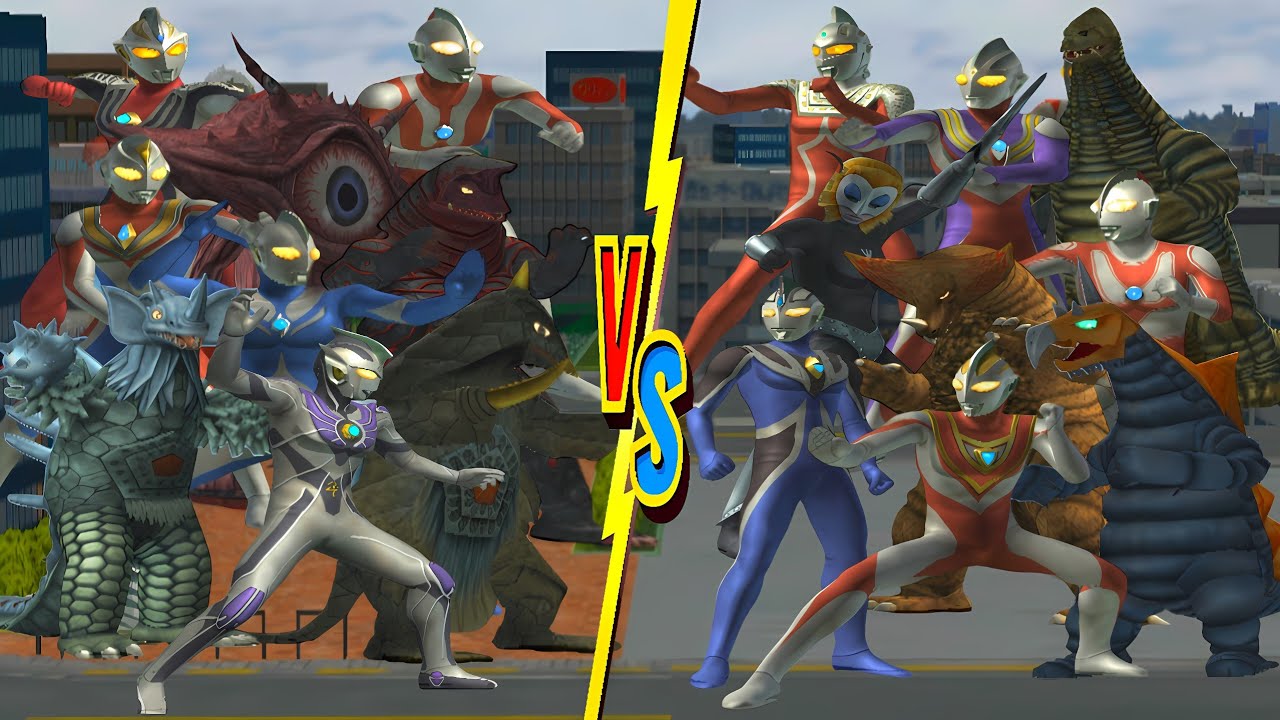 ウルトラマン LEGEND VS ULTRAMAN GAIA, TYRANT VS VAKISHIM, BEMSTAR VS AGUL, COSMOS VS GOMORA #ウルトラマン #怪獣