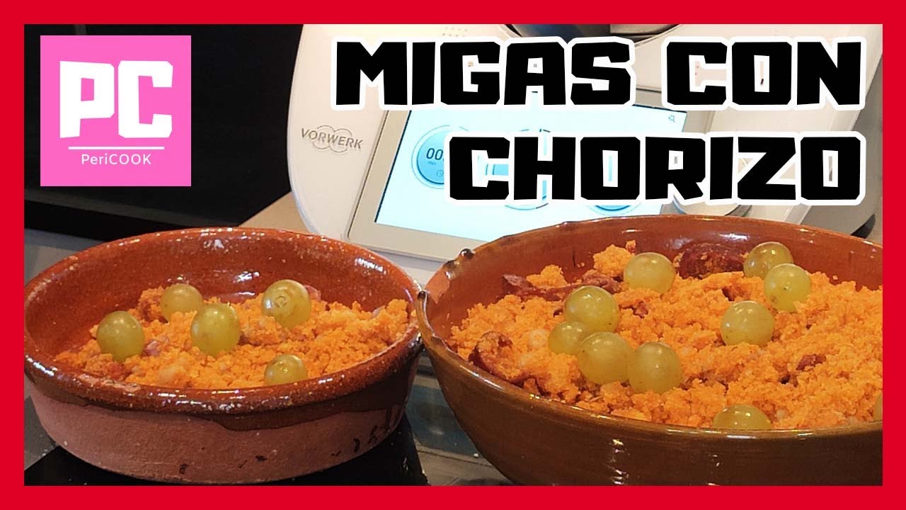 ⛔️⛔️⛔️ MIGAS CON CHORIZO Y PANCETA en Thermomix (20 minutos) 🥖 TM6 TM5 TM31