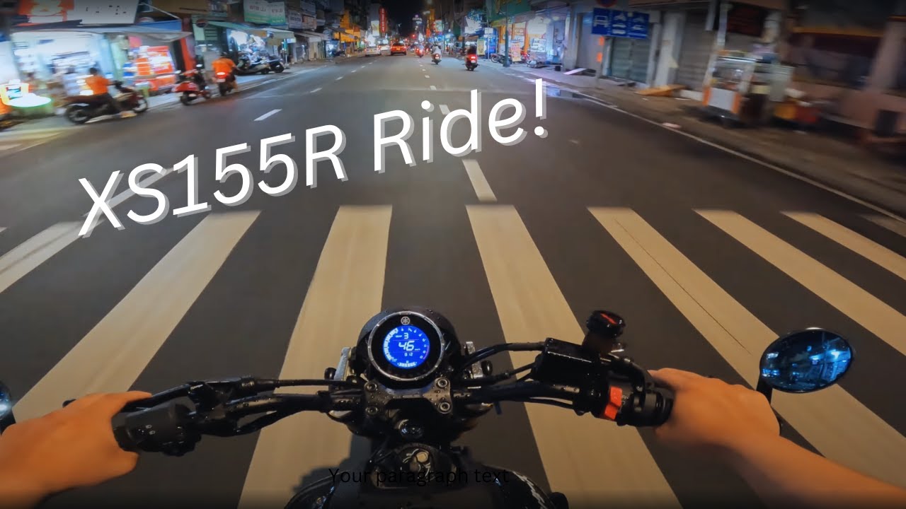 Busy Night Ride | Yamaha XSR 155 Modified | 4K