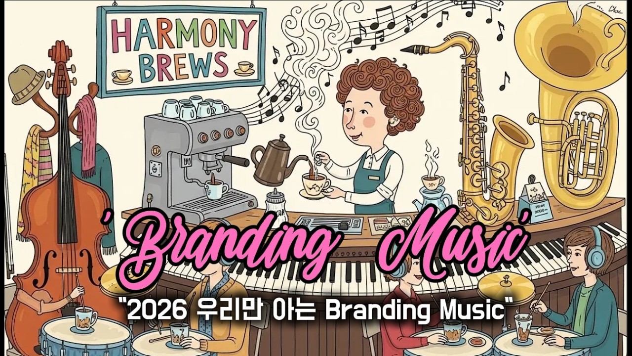 음악은 공간의 가치를 완성하는 마지막 조각입니다. 🎵