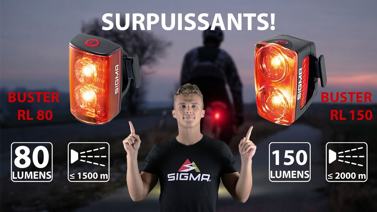 BUSTER RL 80 et BUSTER RL 150: les éclairages arrière SURPUISSANTS à petit prix