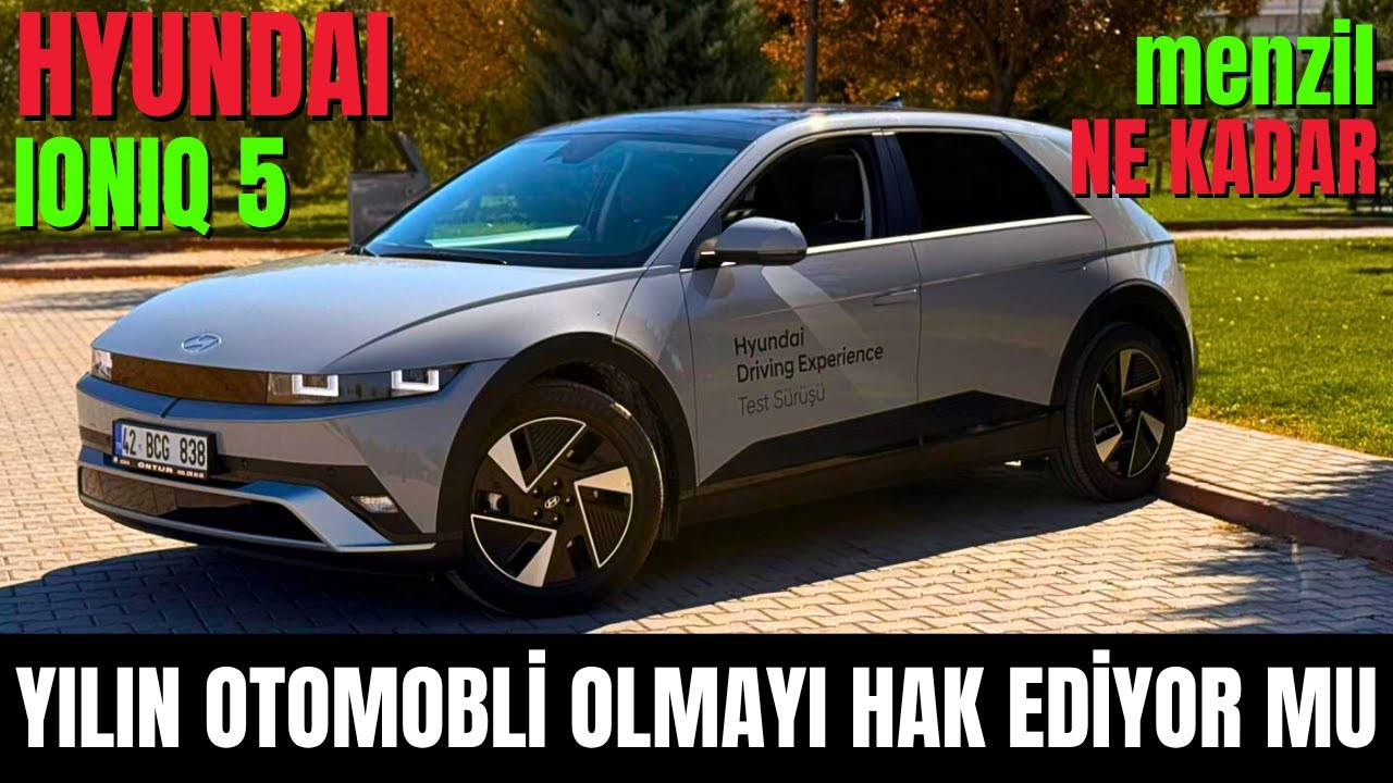 Hyundai ioniq 5 Makyajlı Kasa İnceleme Gerçek Menzil Ne Kadar? Yılın Otomobili Alınır mı?