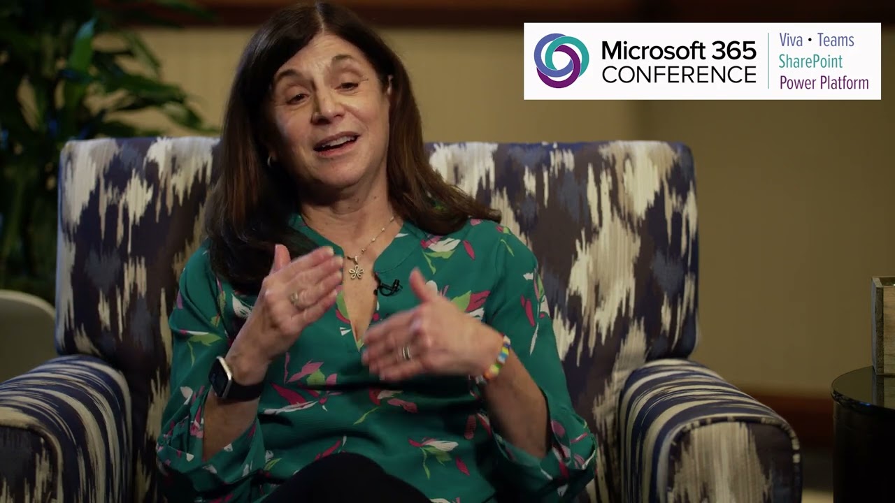 Susan Hanley shares her thoughts on why the Microsoft 365 Conference