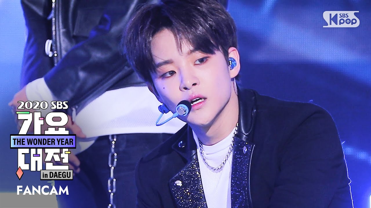 [2020 가요대전] 트레저 지훈 '사랑해+BOY+음(MMM)' 페이스캠 (TREASURE JIHOON FaceCam)│@2020 SBS Music Awards