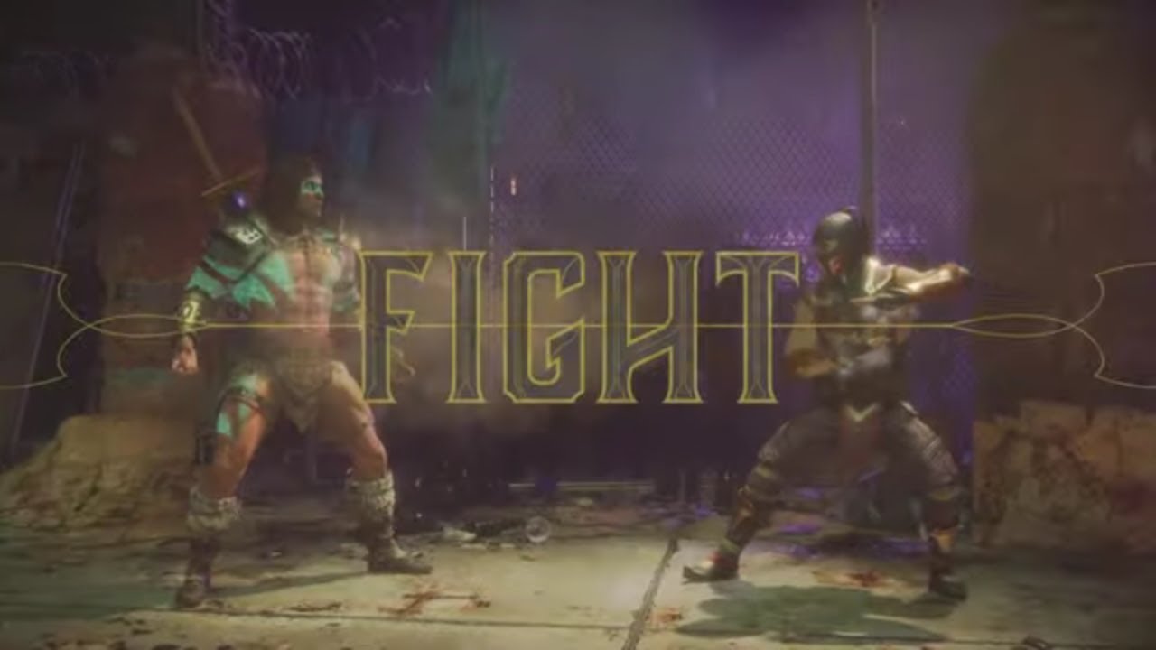 Mortal Kombat 11 Konqueror Kotal Kahn VS Sub-Zero, Scorpion 1 VS 2 Challenge Fight In Towers Of Time
