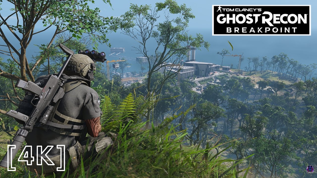 Ghost Recon Breakpoint - MP7 Oceanic Power Plant  base clear [4K 60FPS]