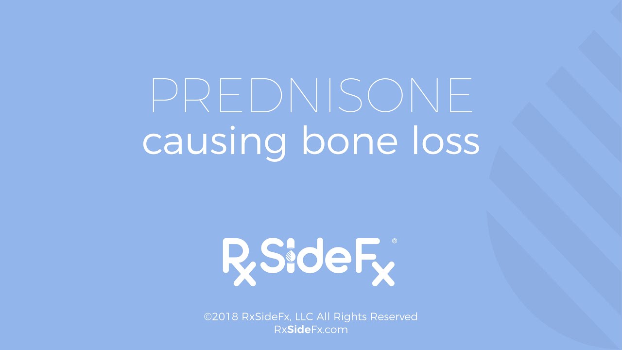How Prednisone Causes Osteoporosis - Nutranize - Prednisone Pharmacist