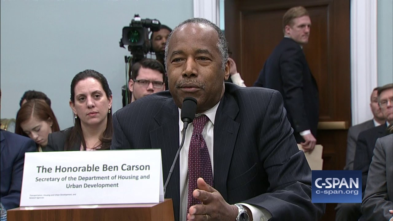 Secretary Ben Carson on $31,000 table: 