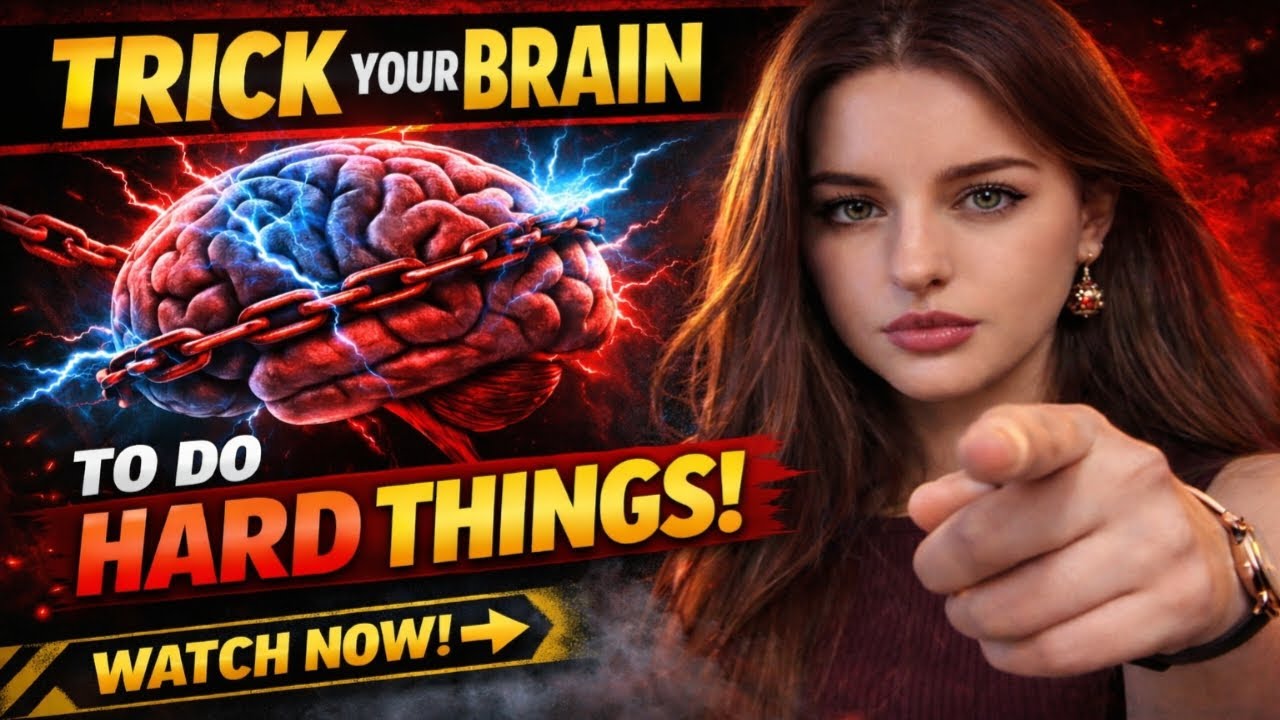 Trick Your Brain To Do Hard Things | This Actually Works 
