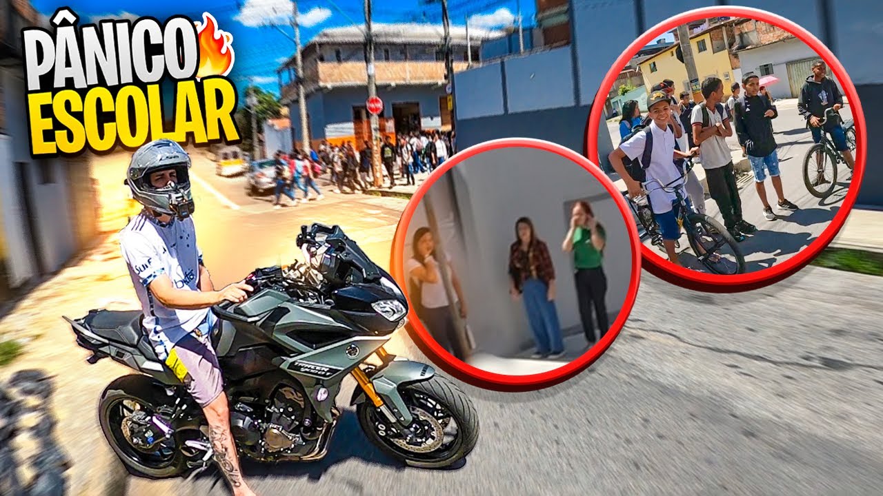 P&acirc;nico Escolar de Tracer 900 !