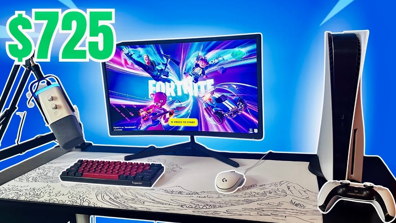 Building The PERFECT Gaming Setup For $725