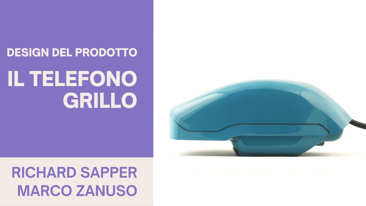 Il telefono Grillo di Marco Zanuso e Richard Sapper | Design del prodotto industriale