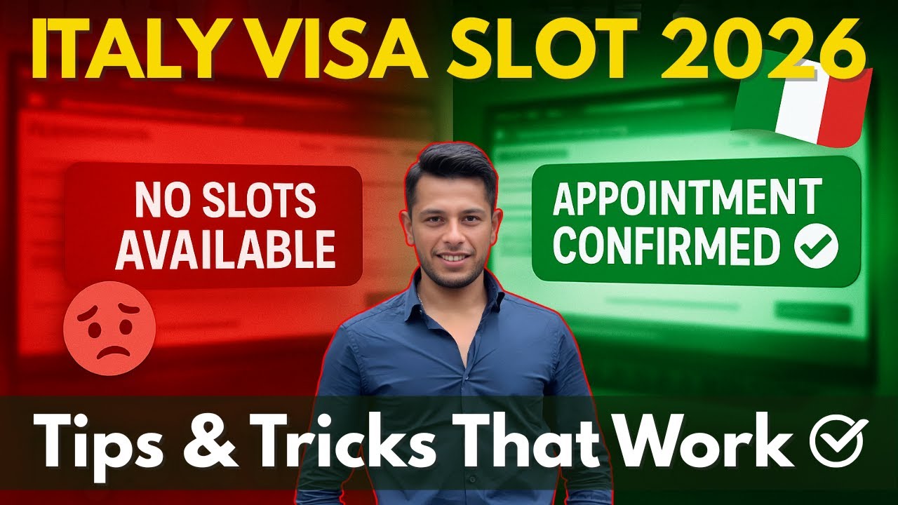 Italy Visa Appointment 2025 (Pakistan) 🇮🇹 | Real Tips & Tricks That Actually Work