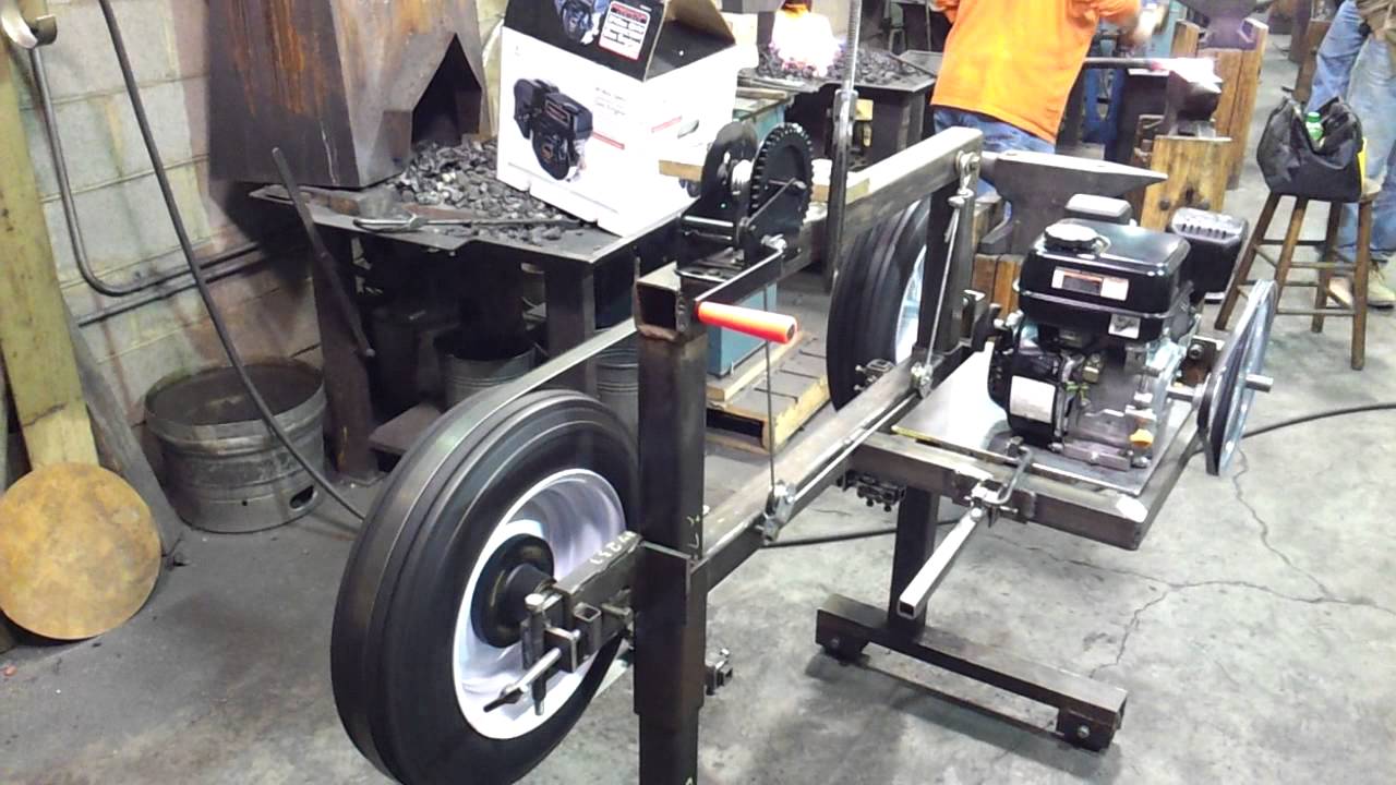 Homemade band mill