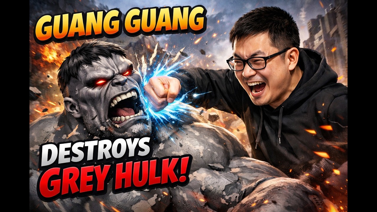 Hulk Tried to Carry… Guang Guang Said No!!
