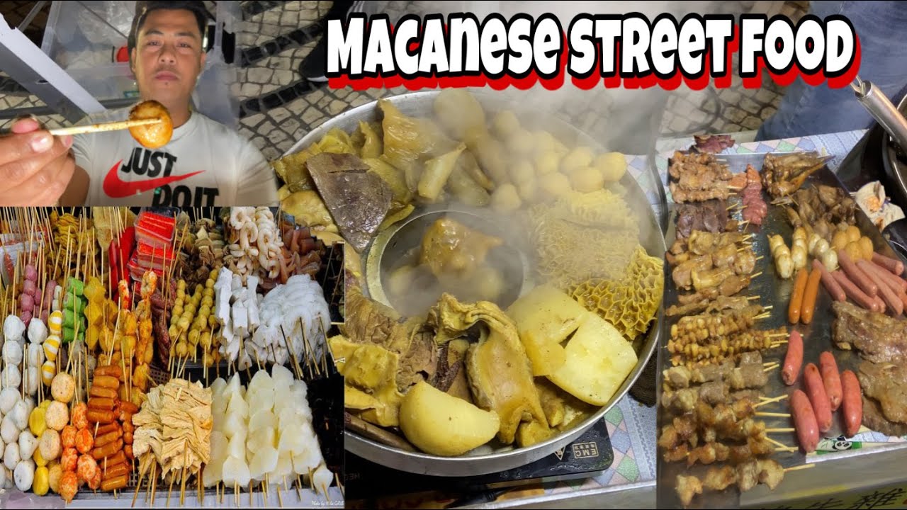 MACAU BEST STREET FOOD| Experience the delicious Macanese street food | Macau China