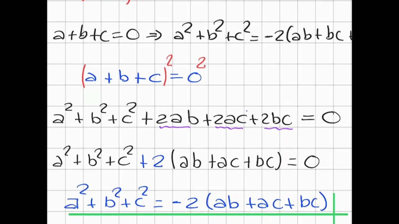 ÁLGEBRA-PRODUCTOS NOTABLES -Demostración Identidades (la mejor explicación)