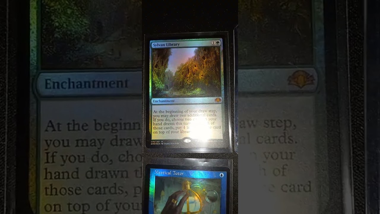 vampiric tutor Sylvan Library Dominaria Remastered Hits so far 