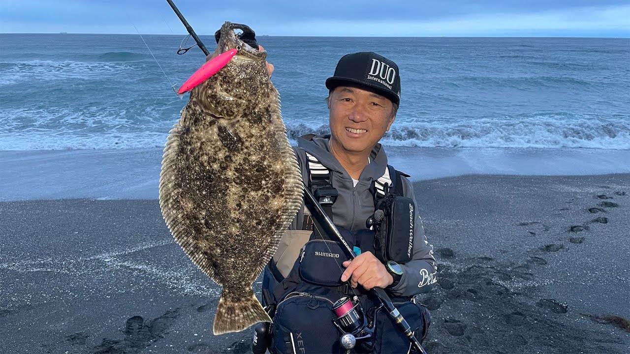 サーフからキャスト！ヒラメをルアーで狙う〜FISHING DOOR 〜