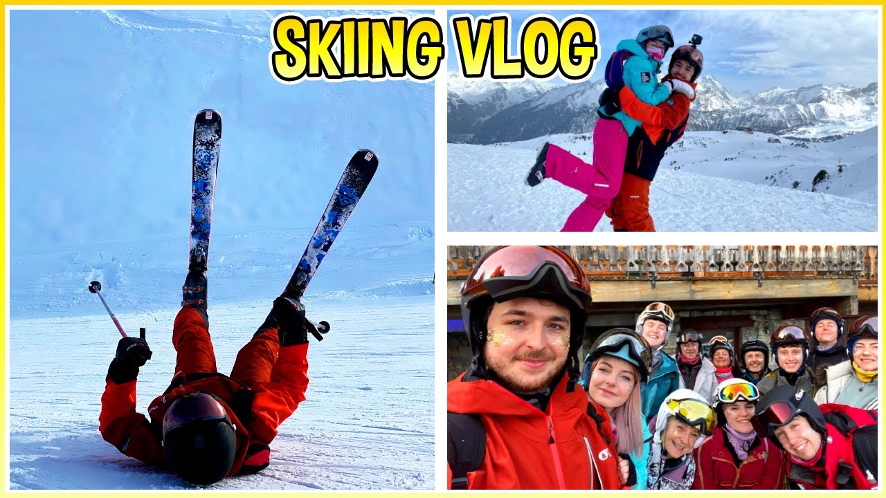Minecraft Youtubers Go Skiing