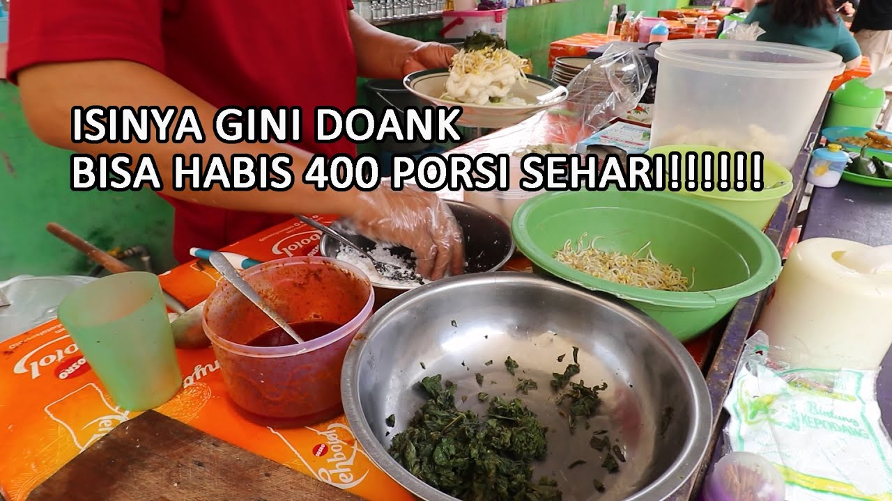 KULINER KHAS CIREBON TIAP HARI HABIS 400 PORSI!!! KULINER WAJIB CIREBON!!! DOCANG BU KAPSAH!!!