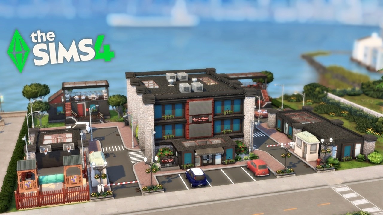 Апартаменты Robles Point в Сан-Секвойе | The Sims 4 | Постройка в технике стоп-моушн | Аренда жил...