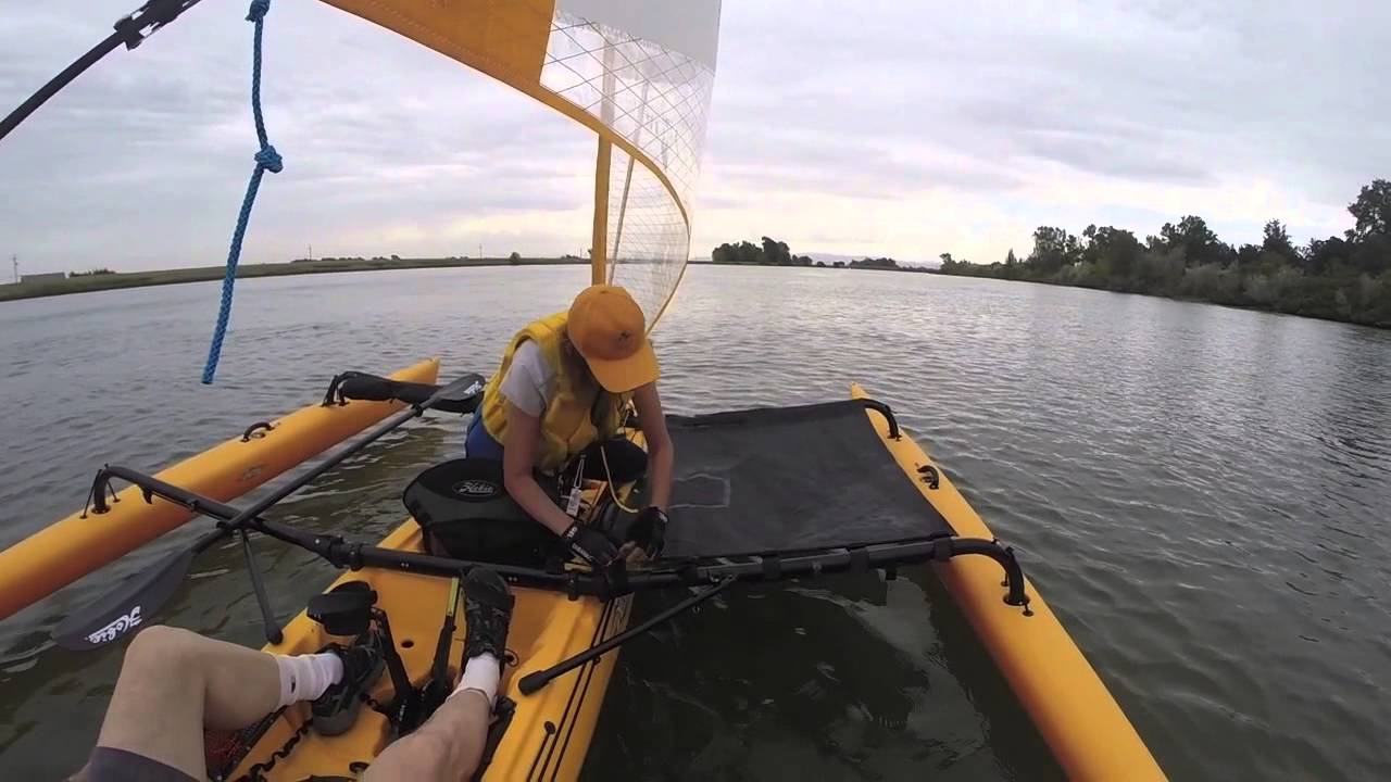 How To Set Up Hobie Tandem Island Trampolines On The Water by Rockin Robin