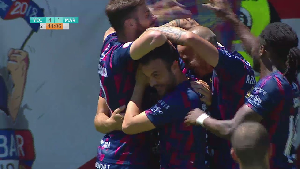 CÓMO DESCENDER POR LA PUERTA GRANDE. Yeclano Dep 4 - 2  Marino