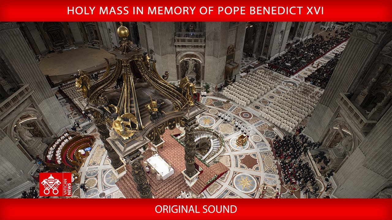 Santa Messa in memoria di Papa Benedetto XVI, 30 dicembre 2025
