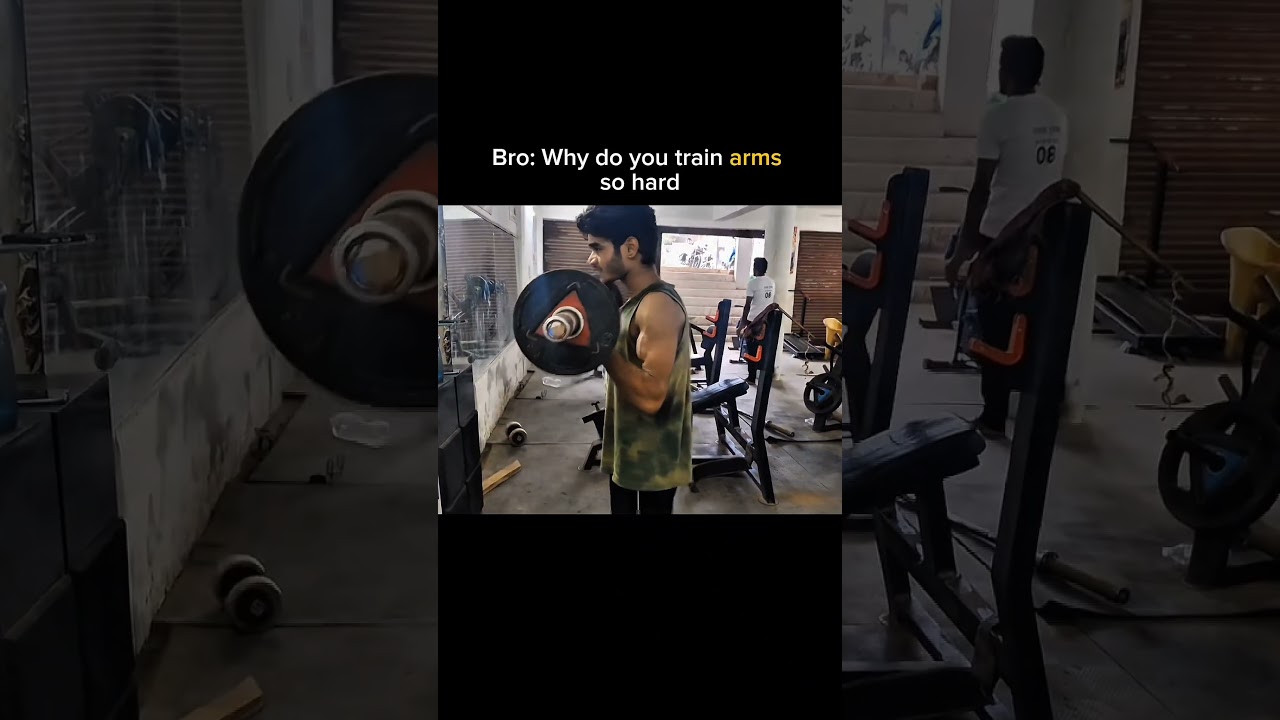Why I train my arms 