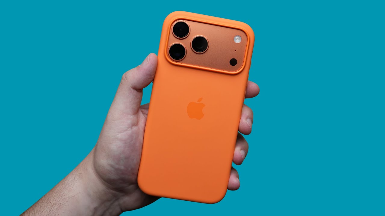 Лучший чехол от Apple, но стоит ли он того? — Силиконовый чехол Apple для iPhone 17 Pro Max