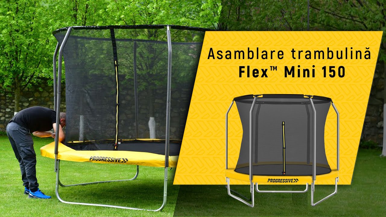 Montaj trambulina PROGRESSIVE Flex Mini